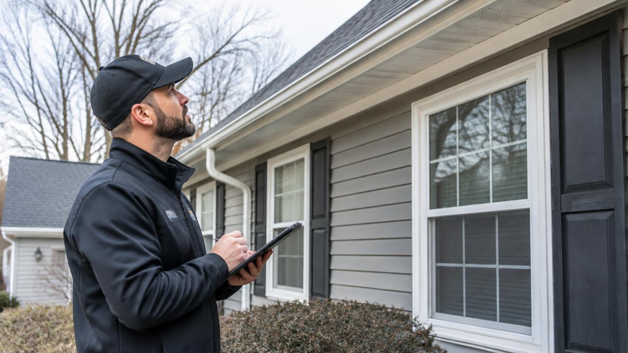 What devalues a home appraisal in Michigan - Appraiser inspecting property condition